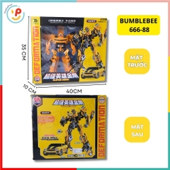 Robot Biến Hình Xe Transformers 666 PeeKaPaw Toys