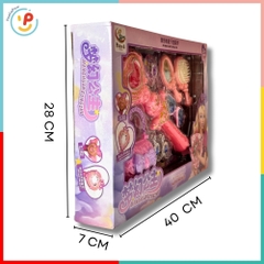 Đồ chơi dụng cụ làm tóc công chúa cho bé gái có gậy biến hình mã 941 PeeKaPaw Toys