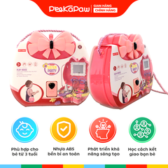 Túi đeo vai đồ trang điểm búp bê 17 món 12L03 PeeKaPaw Toys
