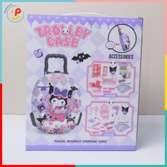 Đồ chơi Dụng Cụ Làm Tóc Cho Bé Vali Kéo Kuromi 023 PeeKaPaw Toys