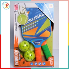 Hộp Vợt Pickleball 2 Vợt 2 Bóng 6211 PeeKaPaw Toys