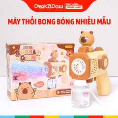 Máy Thổi Bong Bóng Tự Động Có Đèn LED Nhiều Mẫu PeeKaPaw Toys