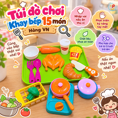 Đồ chơi nhà bếp lẩu cù lao hàng Việt Nam PeeKaPaw Toys
