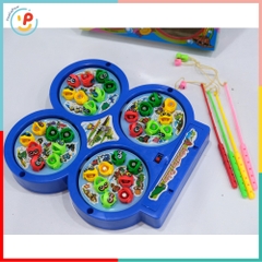 Đồ Chơi Câu Cá Nam Châm 4 Ô Có Nhạc 9923 PeeKaPaw Toys