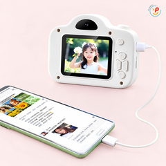 Máy chụp hình Kuromi Cinamoroll Melody đồ chơi 4 chức năng kèm thẻ nhớ 16 GB FQQ-01 PeeKaPaw Toys