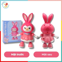 Đồ chơi Thỏ nhảy múa có đèn nhạc cho bé 9903 PeeKaPaw Toys