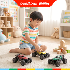 Xe Địa Hình Chạy Trớn Kéo Lùi 79816-60 Nhiều Màu PeeKaPaw Toys
