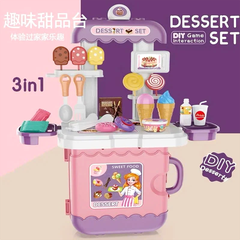 Vali đồ chơi tiệm kem và bánh ngọt 29 chi tiết 0412-11A PeeKaPaw Toys