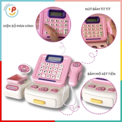 Đồ Chơi Máy Tính Siêu Thị Labubu Cho Bé Có Âm Thanh 1111-171 Peekapaw Toys
