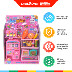 Vỉ siêu thị và máy bán nước ngọt tự động 333-588 PeeKaPaw Toys
