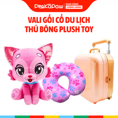 Đồ chơi vali kéo gối cổ du lịch thú bông PLUSH TOY PeeKaPaw Toys