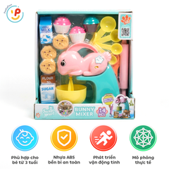 Đồ Chơi Máy Đánh Trứng Làm Bánh Thỏ Bunny SWEET HEART SH59002A PeeKaPaw Toys