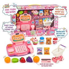 Đồ Chơi Siêu Thị Bán Kem Cho Bé Gái 1618-104 PeeKaPaw Toys