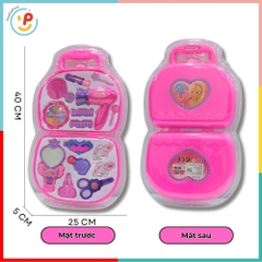 Vỉ Vali Đồ Chơi Trang Điểm Làm Tóc Cho Bé Gái 1598 PeeKaPaw Toy