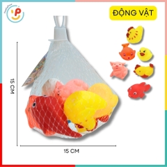 Đồ chơi thú bóp mềm chút chít cho bé sơ sinh PeeKaPaw Toys