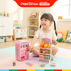 Vỉ siêu thị và máy bán nước ngọt tự động 333-588 PeeKaPaw Toys