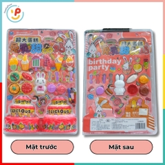 Vỉ đồ chơi tiệc sinh nhật Thỏ trắng 50cm 3294 PeeKaPaw Toys