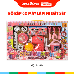 Bộ đồ chơi nhà bếp máy làm mì đất sét 1618-107
