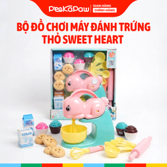 Đồ Chơi Máy Đánh Trứng Làm Bánh Thỏ Bunny SWEET HEART SH59002A PeeKaPaw Toys