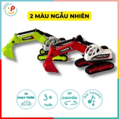 Xe Máy Xúc Chuyển Động Cần Cẩu 6919 PeeKaPaw Toys