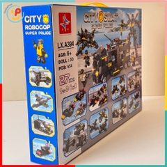Bộ Lắp Ráp City SWAT Super Police LX.A394 554 Mảnh 8in1 Kèm 3 Nhân Vật – PeeKaPaw Toys