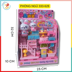 Đồ chơi nấu ăn nhà bếp Thỏ trắng và phụ kiện nhiều mẫu 333 PeeKaPaw Toys