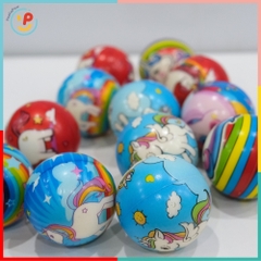 Bóng Mềm Cao Su Đàn Hồi 6cm Hình Kỳ Lân Dễ Thương Túi 12 Trái PeeKaPaw Toys