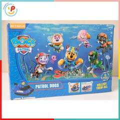 Đồ Chơi Xe Chó Cứu Hộ Chạy Trớn Sea Patrol 6 Chiếc GS26 PeeKaPaw Toys