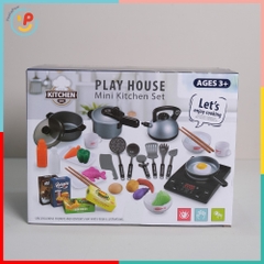 Đồ chơi nấu ăn nhà bếp 36 chi tiết Play House 5763 PeeKaPaw Toys