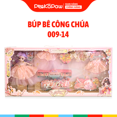 Hộp búp bê công chúa và phụ kiện váy thời trang 60cm 009-14 PeeKaPaw Toys
