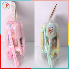 Đồ chơi trống mini có lục lạc cho bé 733A205 PeeKaPaw Toys