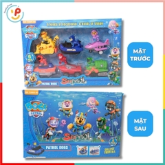 Đồ Chơi Xe Chó Cứu Hộ Chạy Trớn Sea Patrol 6 Chiếc GS26 PeeKaPaw Toys