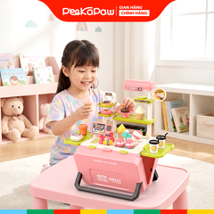 Vali đồ chơi tiệm kem và bánh ngọt 668-162 PeeKaPaw Toys