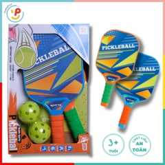 Hộp Vợt Pickleball 2 Vợt 2 Bóng 6211 PeeKaPaw Toys