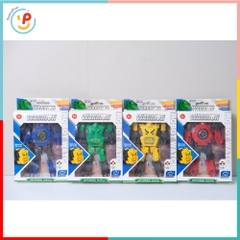 Đồ Chơi Đồng Hồ Siêu Nhân Biến Hình Robot 618-1 PeeKaPaw Toys