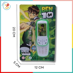 Điện thoại đồ chơi nắp trượt có đèn nhạc kèm pin 6300 PeeKaPaw Toys