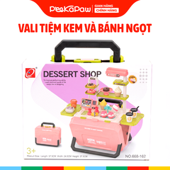 Vali đồ chơi tiệm kem và bánh ngọt 668-162 PeeKaPaw Toys