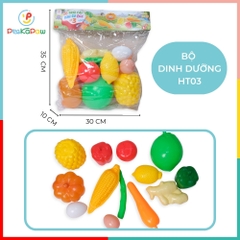 (Tổng hợp) Bộ đồ chơi nấu ăn nhà bếp và thực phẩm hàng Việt Nam PeeKaPaw Toys