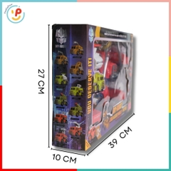 Robot Biến Hình Xe Cứu Hoả 606-C79 Đồ Chơi Lắp Ráp PeeKaPaw Toys