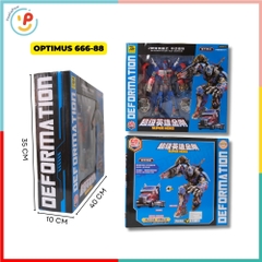 Robot Biến Hình Xe Transformers 666 PeeKaPaw Toys