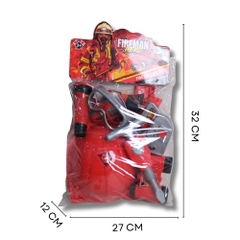 Bộ đồ chơi dụng cụ lính cứu hoả có áo bảo hộ cho bé 326-F10 PeeKaPaw Toys