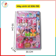 Đồ chơi nhà bếp nồi cơm tủ lạnh máy sinh tố cho bé 506 PeeKaPaw Toys