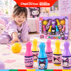 Hộp đồ chơi thể thao Bowling Kuromi 1688-29 PeeKaPaw Toys