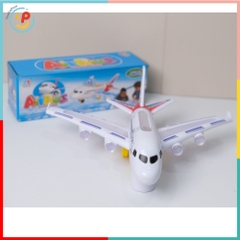 Máy bay Airbus đồ chơi có đèn và âm thanh 777-30 PeeKaPaw Toys