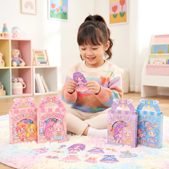 Bộ búp bê thay trang phục nam châm nhiều mẫu dễ thương PeeKaPaw Toys