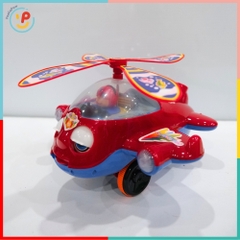 Máy bay trớn đẩy tay xoay cánh quạt có tiếng ting ting cho bé 2686 PeeKaPaw Toys