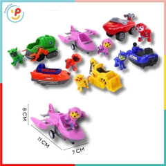 Đồ Chơi Xe Chó Cứu Hộ Chạy Trớn Sea Patrol 6 Chiếc GS26 PeeKaPaw Toys