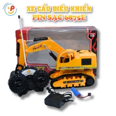 Xe cẩu điều khiển từ xa dùng pin sạc 6875E – PeeKaPaw Toys