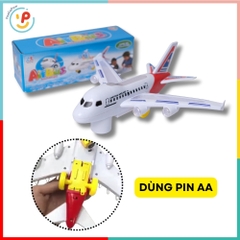 Máy bay Airbus đồ chơi có đèn và âm thanh 777-30 PeeKaPaw Toys