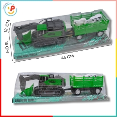 Xe xúc chạy trớn chở cừu nông trại 99753-2 PeeKaPaw Toys